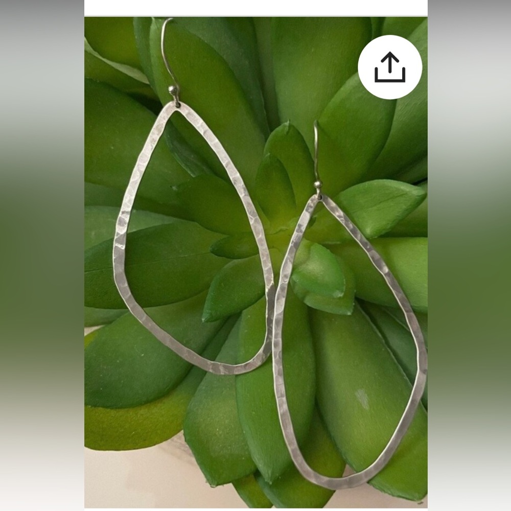 Silpada “TAKE SHAPE” Sterling Silver Dangle Earrings